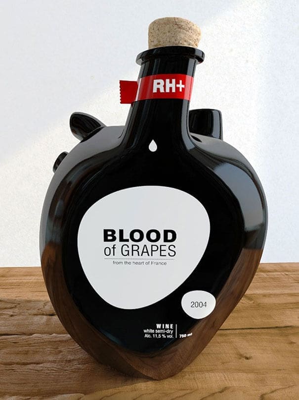 diseños packaging Blood of Grapes