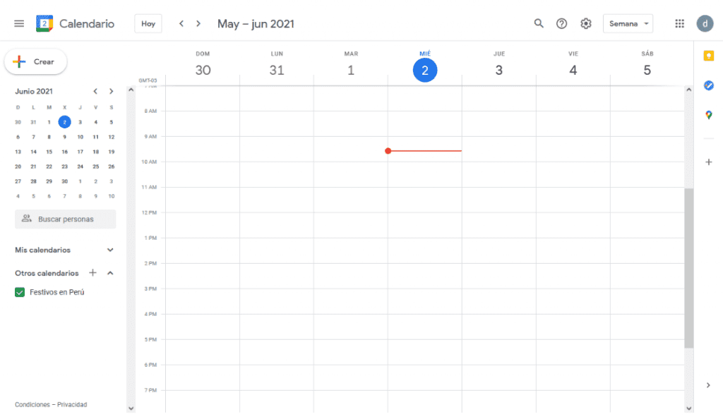 google calendar entre las plataformas 