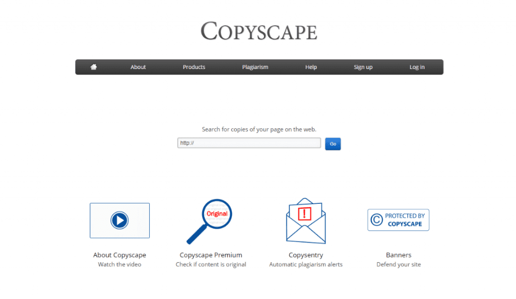 Copyscape herramientas para marketing de contenido