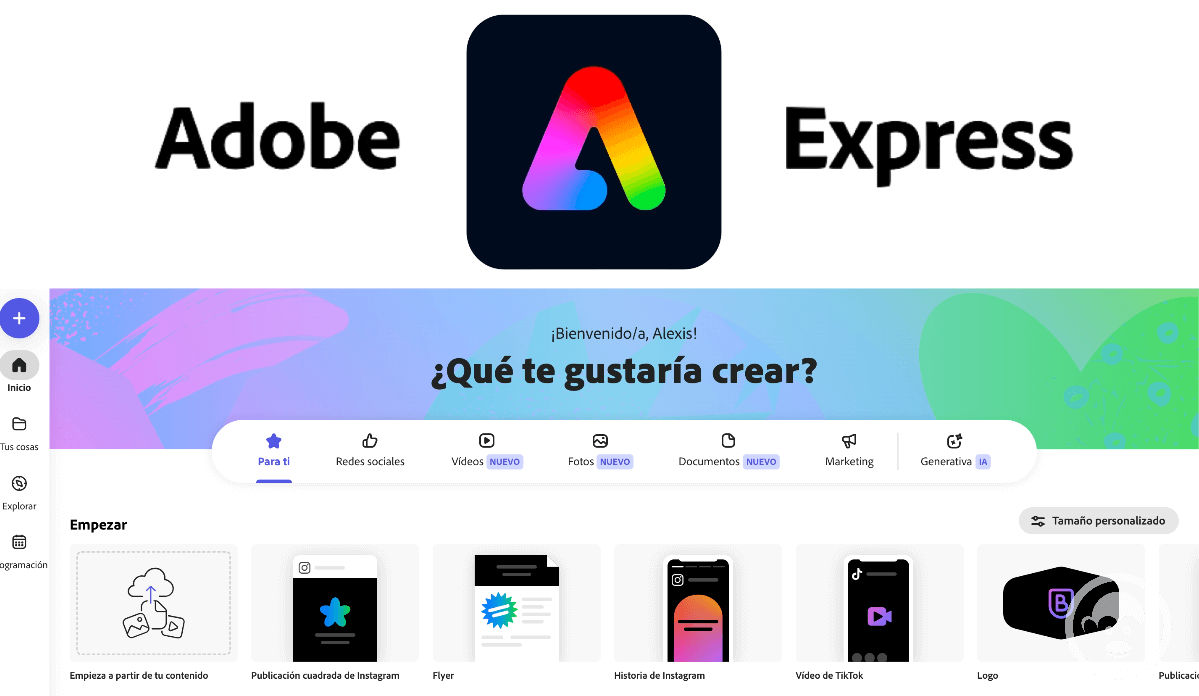 adobe express una solución para la creación de contenido