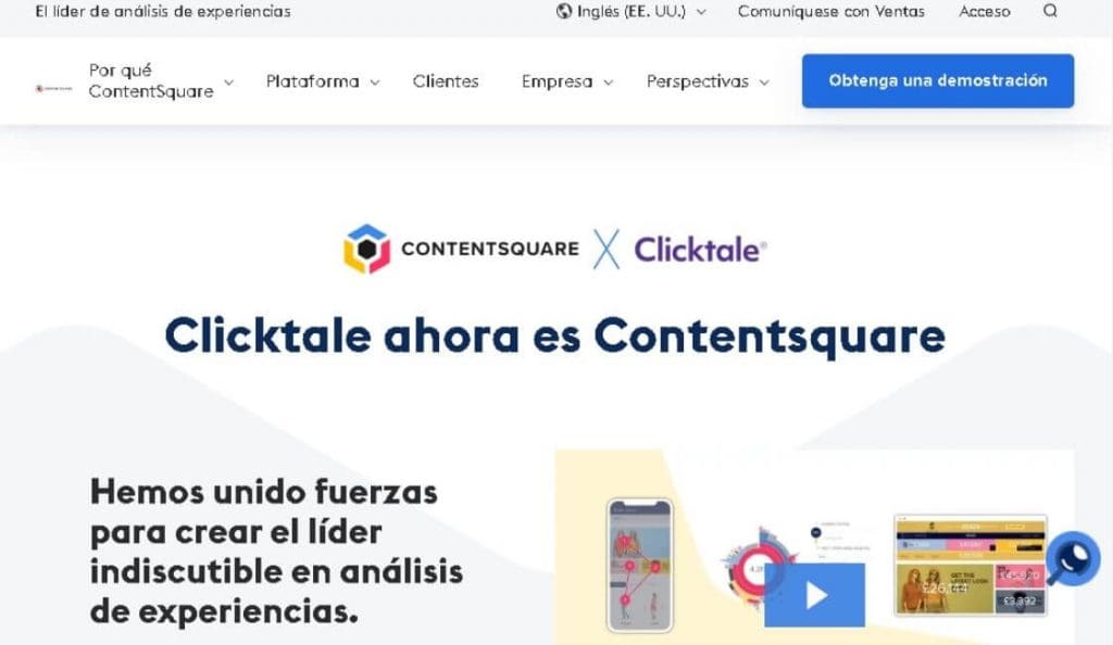 ContentSquare plataforma para experiencia de usuario UX