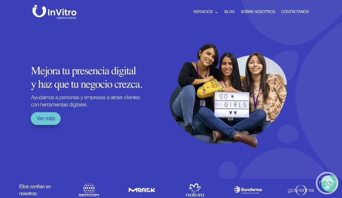 Invitro entre las agencias de marketing digital