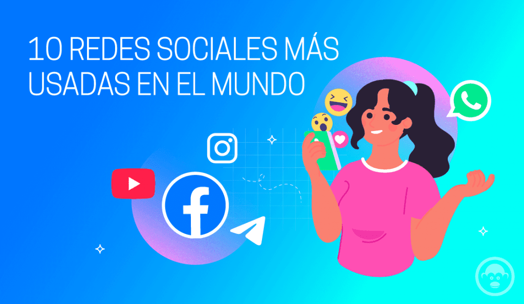 redes sociales más usadas en el mundo