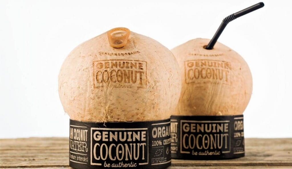 Agua de Coco packaging