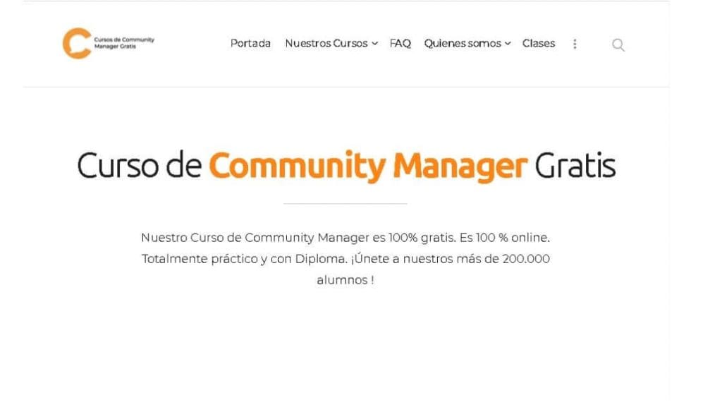 community manager gratis cursos