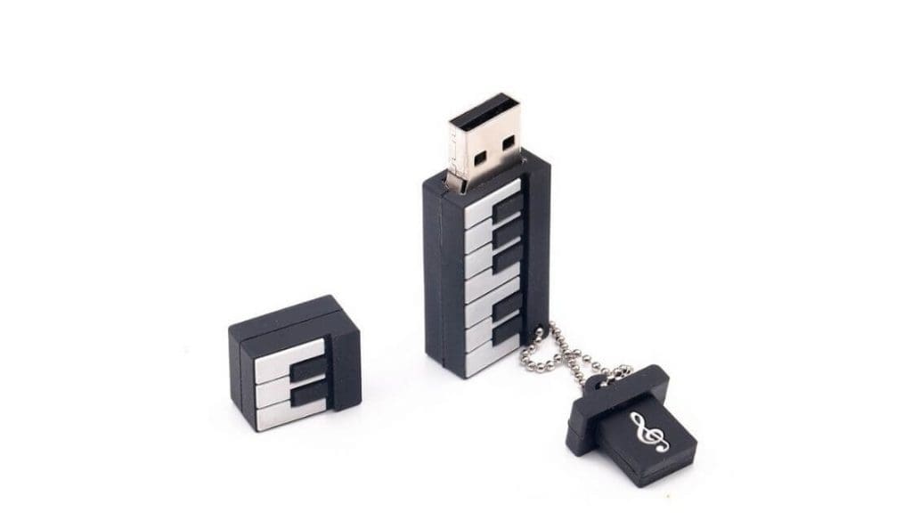 USB Piano packaging creativo