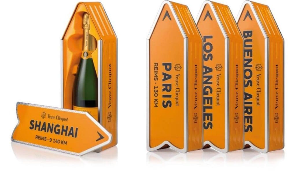 veuve diseños de packaging