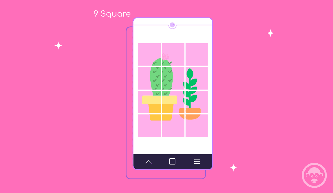 9 square app para feed de instagram