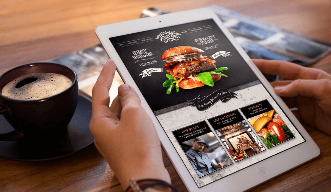 marketing digital para restaurantes sitio web