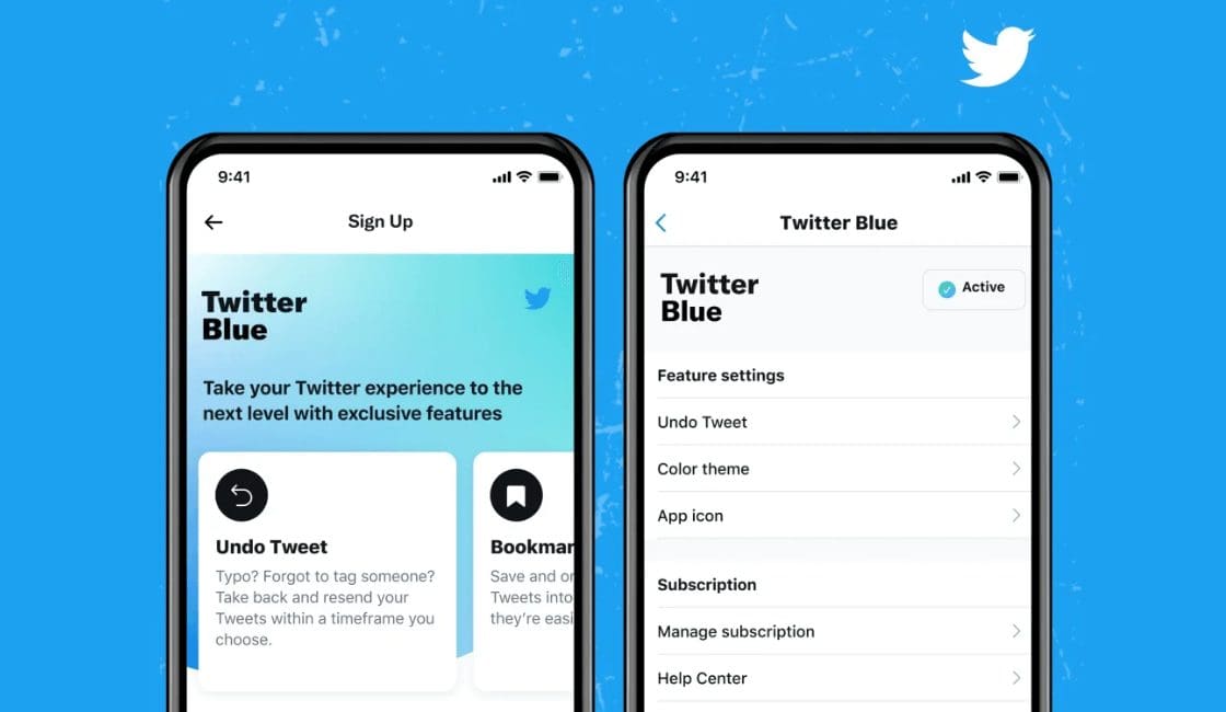 Twitter - Blue