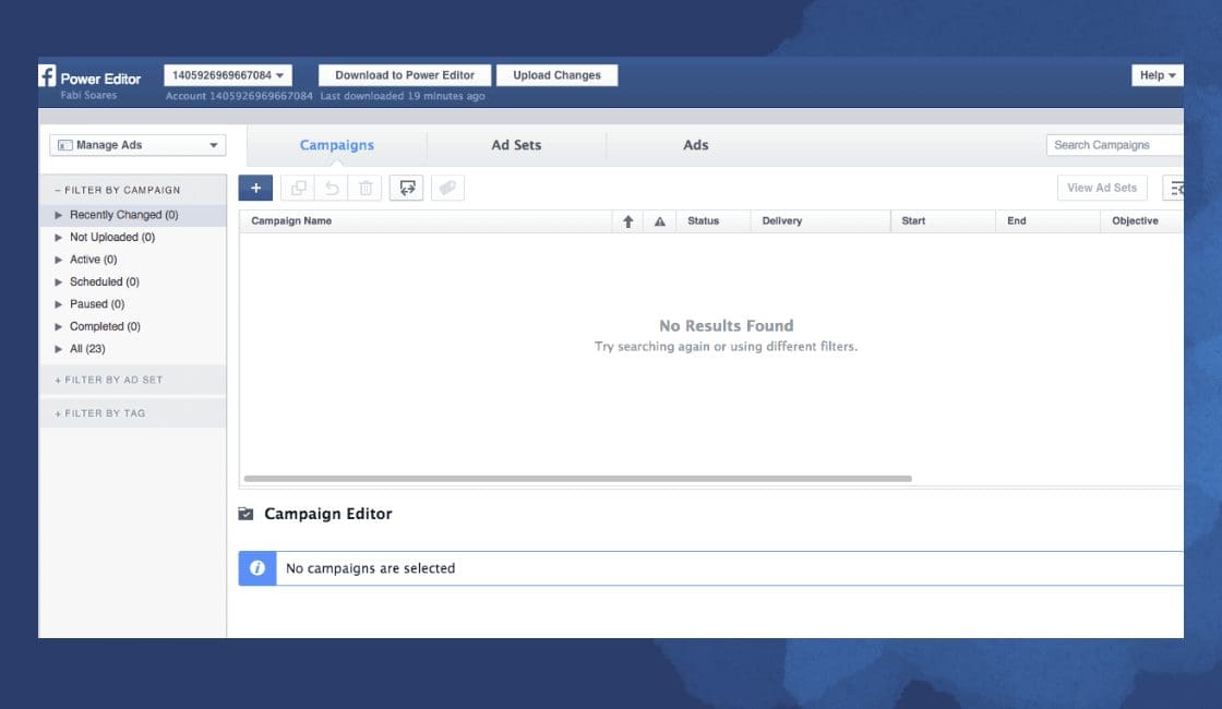 Facebook Power Editor